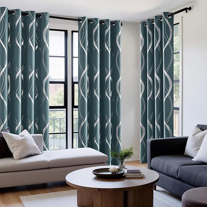 NICETOWN 100% Blackout Curtains Panels - Image 4