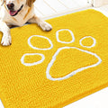 OLANLY Dog Door Mat for Muddy Paws 30x20, Paw Print Design, Absorbs Moisture by OLANLY