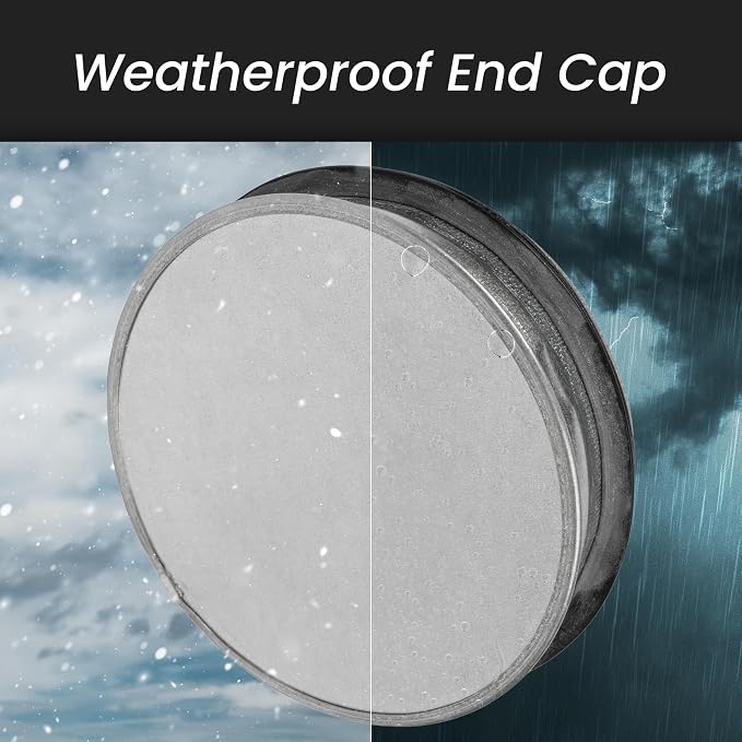 6" Inch Metal Tee Cap - Image 4