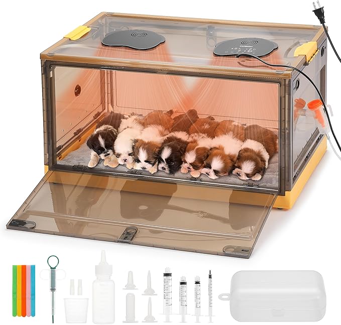 TURBRO 157 L Pet Incubator for Puppies and Kittens, Temperature and Humidity - Image 2