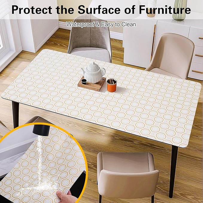 Drawer and Shelf Liner for Kitchen Cabinet, Non-Adhesive Cabinet Liner 24in x - Image 7