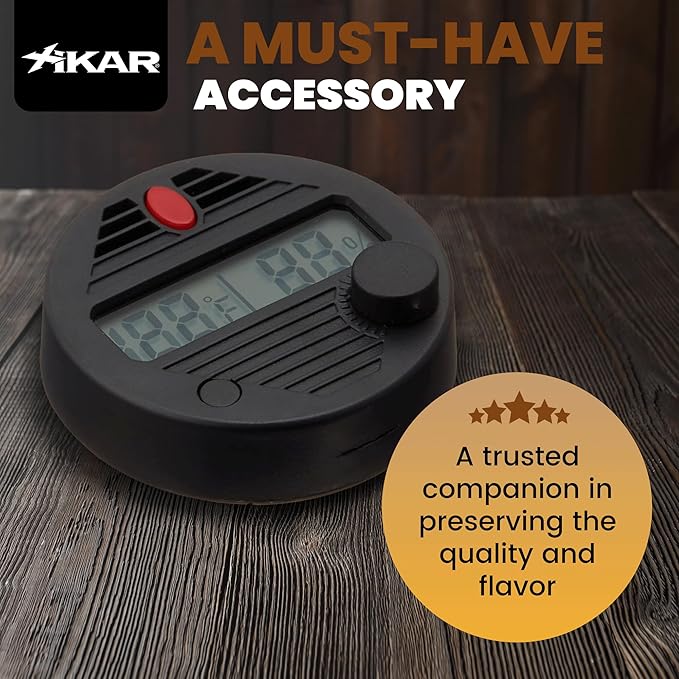 HygroSet II Round Adjustable Digital Hygrometer - Image 4