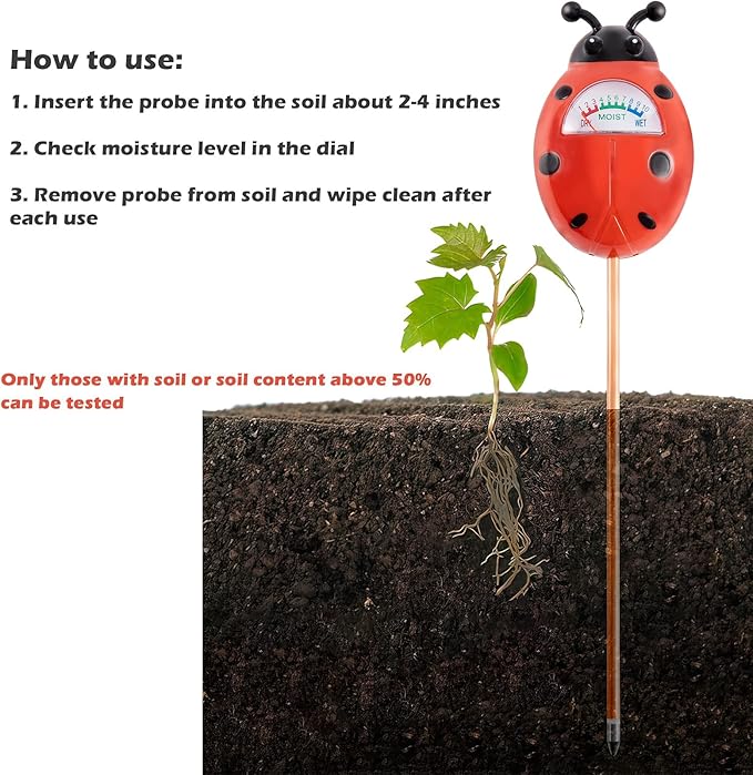 Tennedriv Green 2 Pack Soil Moisture Meter - Image 4