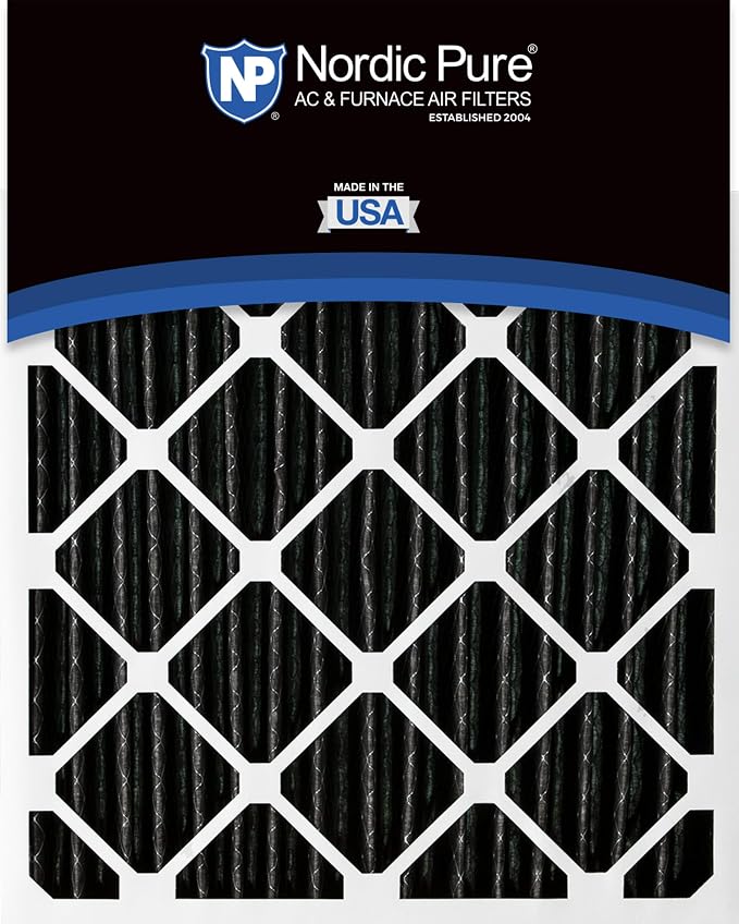 Nordic Pure 20x24x4 Pleated Air Filter MERV 12 Pleated + Carbon 1 Pack - Image 5