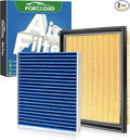 Cabin & Engine Air Filter Fit for Lexus CT200H 2011-2017, NX300H 2015-2019 by Forccord