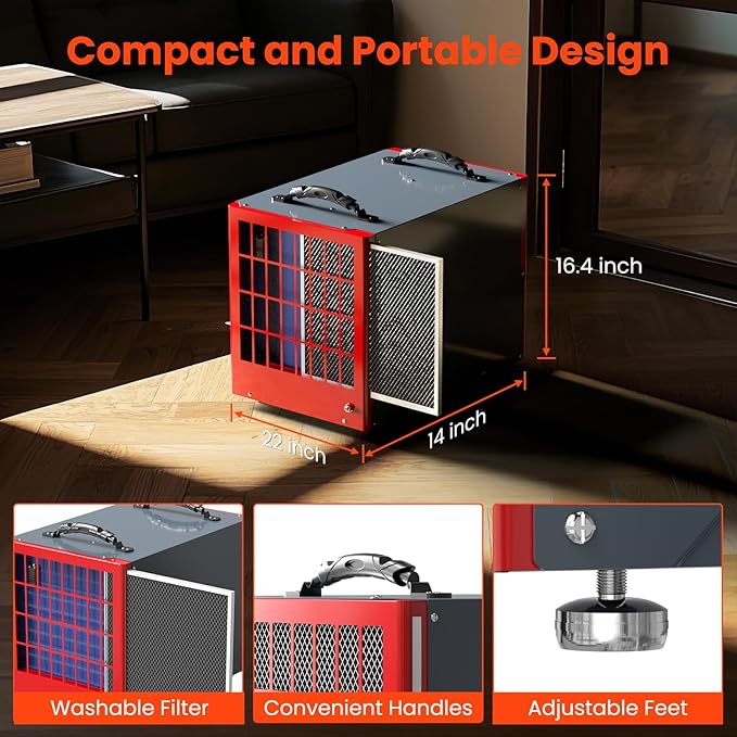 Abestorm 198 Pint Commercial Dehumidifier - Image 7