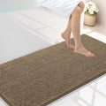 Smiry Luxury Chenille Bathroom Rugs 47x24, Extra Soft and Absorbent Shaggy Bath by Smiry