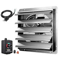 Simple Deluxe 20 Inch Wall Mounted Shutter Exhaust Fan by SimpleDeluxe