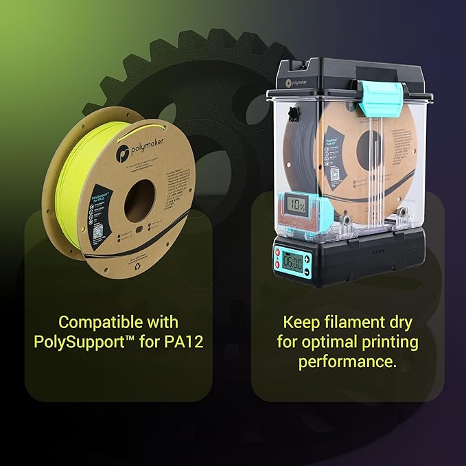 Polymaker Fiberon PPS-GF20 Filament 1.75mm 3kg Spool, Extreme Heat Resistance - Image 8
