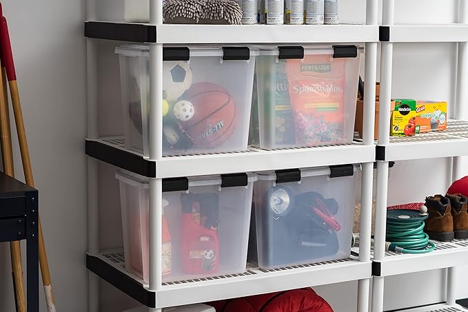 IRIS USA WeatherPro 32 Qt Storage Bins - Image 6