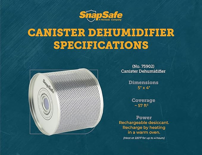 SnapSafe Reusable Canister Dehumidifier, 75902 - Image 3