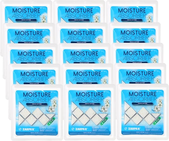 Moisture Absorber Sachets Fresh Cotton 1.4 oz/40g - Image 2