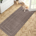 PURRUGS Dirt Trapping Door Mat 32" x 70", Non-Slip/Skid Machine Washable by PURRUGS