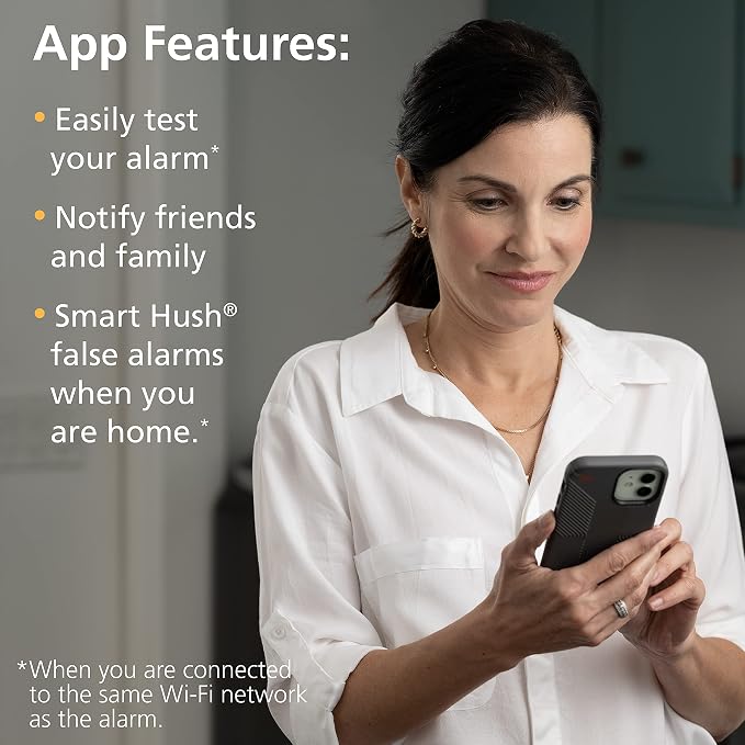 Kidde Smart Smoke Detector & Indoor Air Quality Monitor, Alexa Compatible Device - Image 7