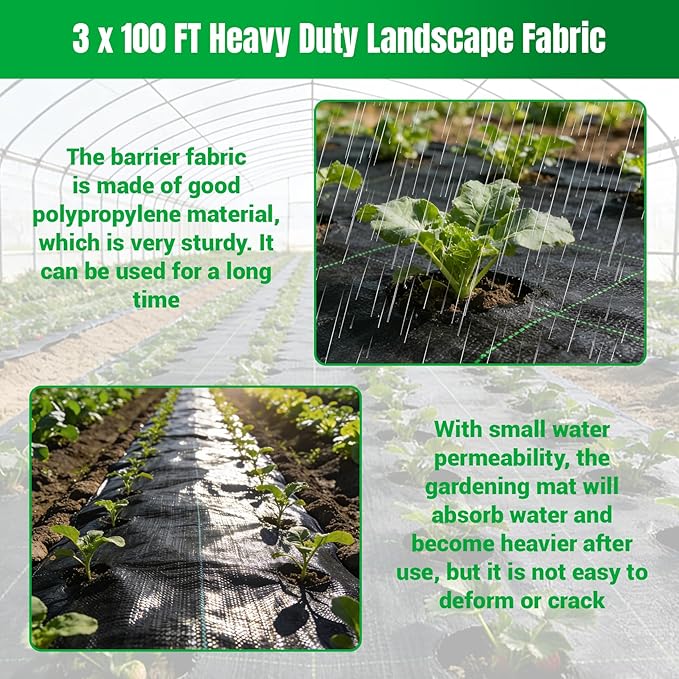 Weed Barrier Fabric Planting Cover - Image 6
