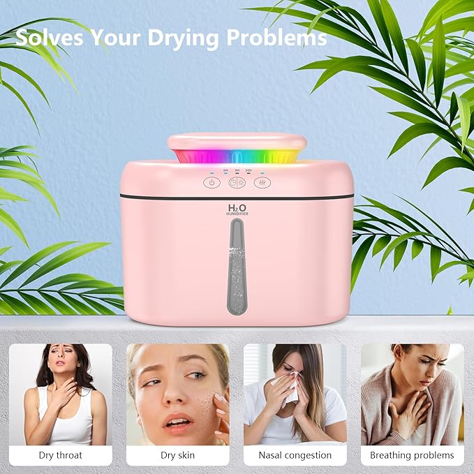 SZO Humidifiers for Bedroom, 2.5L Capacity, Auto Shut-Off, 16 dB Quiet - Image 8