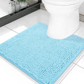 Smiry Luxury Chenille Toilet Rugs U-Shaped 20x20, Soft Absorbent Non-Slip by Smiry