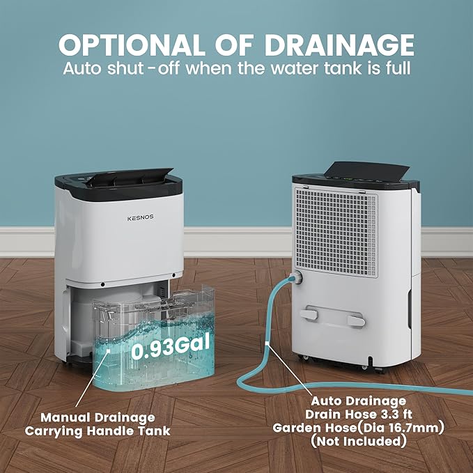Kesnos 80 Pints Energy Star Dehumidifier - Image 5