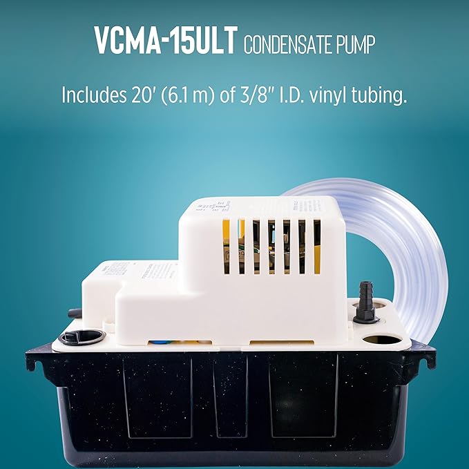 Little Giant VCMA-15ULT 115 Volt, 65 GPH, 1/50 HP Automatic Condensate Removal - Image 4