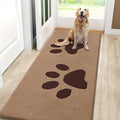 Smiry Dog Door Mat for Muddy Paws, Absorbs Moisture and Dirt, Low-Profile by Smiry