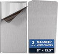 Strong Magnetic Vent Covers 8"x15.5", 2 Pack Magnet Cover by KLOLKUTTA