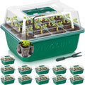 VIVOSUN 12-Pack Seed Starter Trays, 144-Cell Seed Starter Kit by VIVOSUN