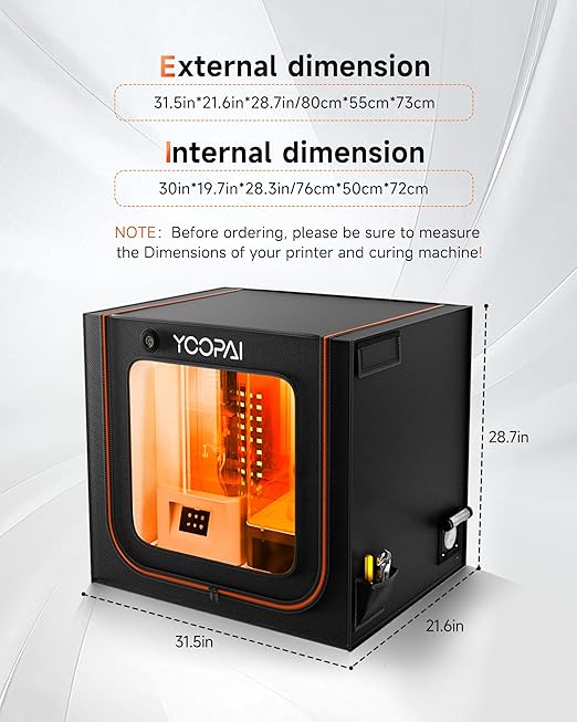 Multifunctional Large Resin 3D Printer Enclosure - Image 7