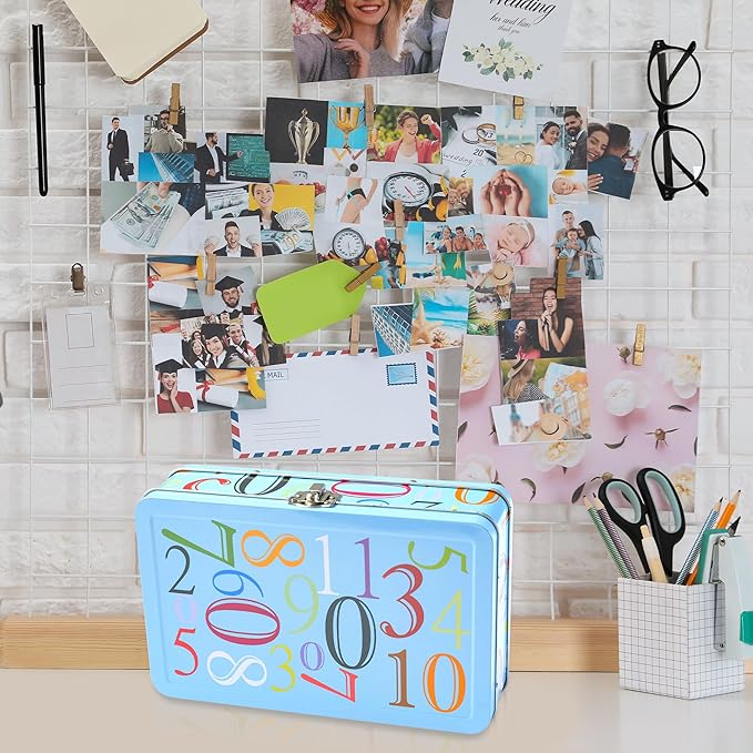 DAHO Metal Storage Box with Hinge - Image 6