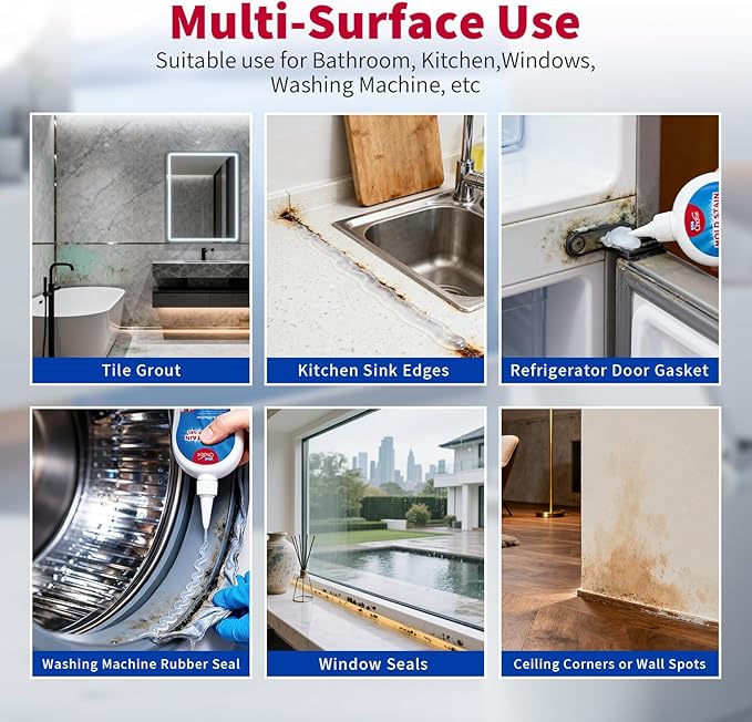 W&E Choice Mold Stain Remover Gel Cleaner - Image 3