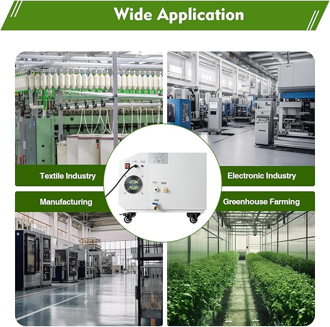 Commercial Industrial Agricultural Ultrasonic Humidifier 300W Fog Cool Maker - Image 8
