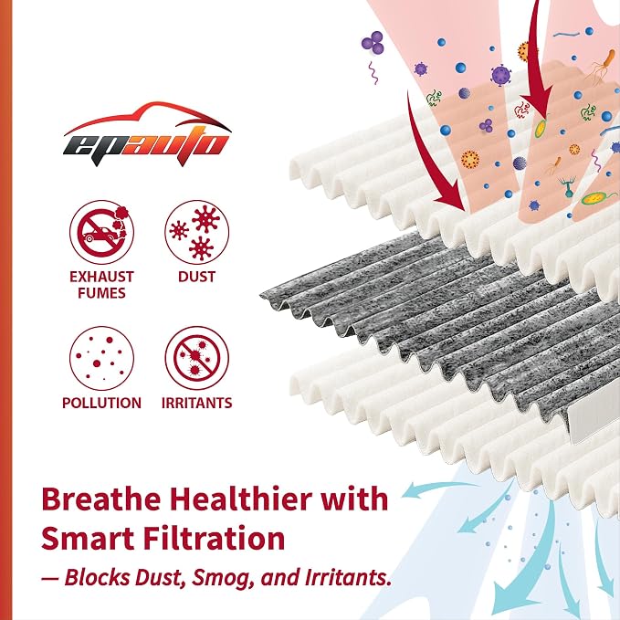 EPAuto CP854 Cabin Air Filter includes Activated Carbon Replacement - Image 6