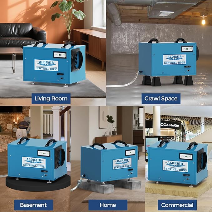 ALORAIR Wi-Fi Crawlspace Dehumidifier, 113 Pint - Image 6