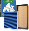 Cabin & Engine Air Filter Fit for RAV4 Hybrid, Camry Hybrid, Highlander Hybrid by Forccord