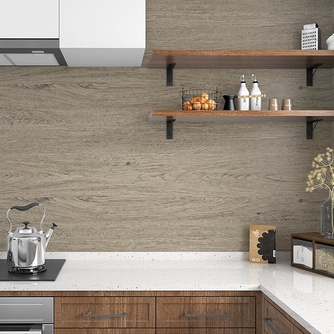 WESTICK Wood Walllpaper Peel and Stick Modern Wood Grain Contact Paper - Image 5