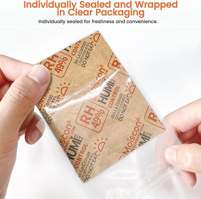 8g 49% Two-Way Humidity Packs for Wooden Instrument, 15 Pack Size 8 for Music - Image 4