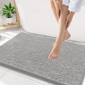 Smiry Luxury Chenille Bathroom Rugs 34x21, Extra Soft and Absorbent Shaggy Bath by Smiry