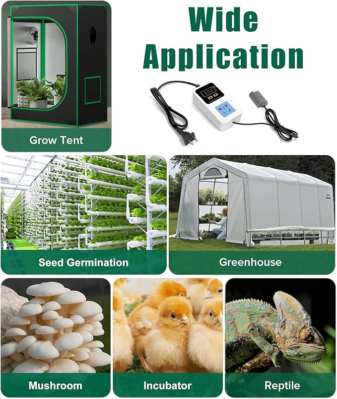 Humidifier Accessories Digital Humidity Controller - Image 5