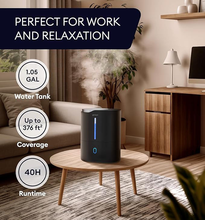 GENIANI Ultrasonic Cool Mist Humidifier - Image 4