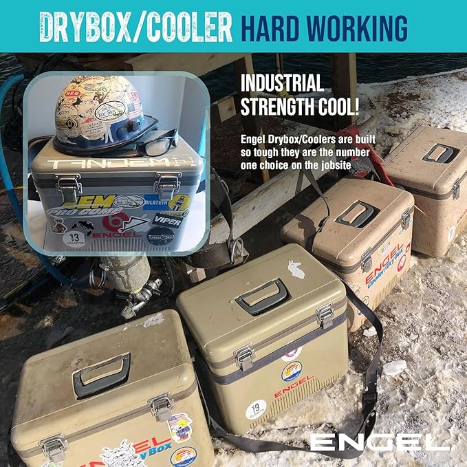 Engel UC7 7.5qt Leak-Proof, Air Tight, Drybox Cooler and Small Hard Shell - Image 8