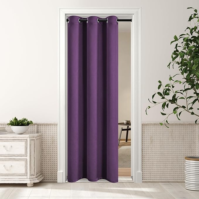 MYSKY HOME Blackout Door Curtains by MYSKYHOME