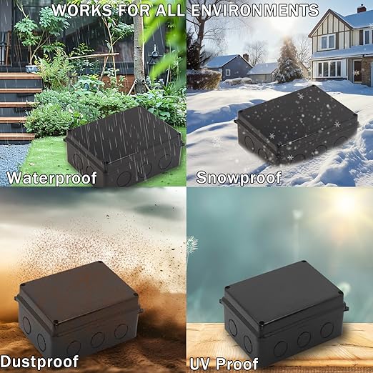 Electrical Box, Outdoor Waterproof Box IP65 Junction Box - Image 6