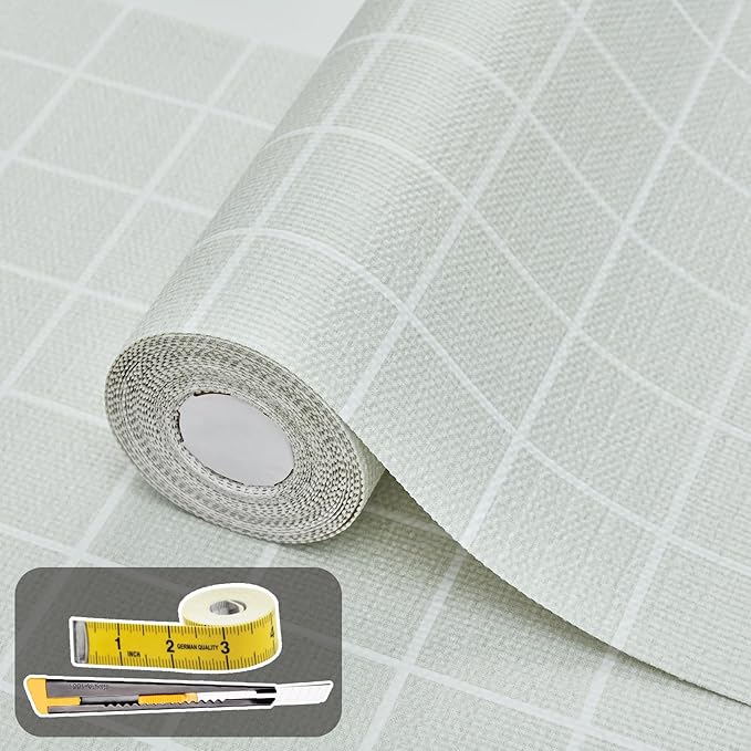 Drawer and Shelf Liner for Kitchen Cabinet: 12 in X 30 Ft Non Slip Waterproof by Kimhan