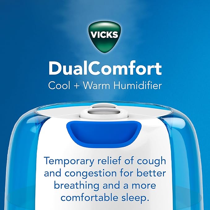 Vicks Dual Comfort Cool + Warm Mist Humidifier - Image 2