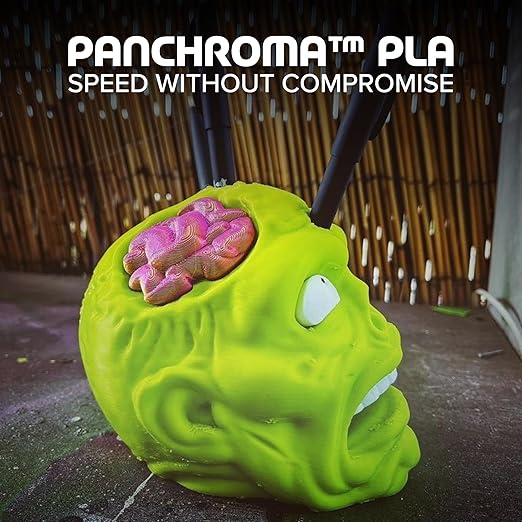 Panchroma PLA Lime Green 3D Printer Filament, 1kg Spool, High Speed Printing - Image 2