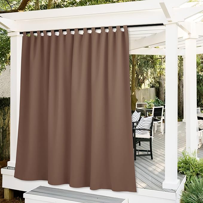 RYB HOME Extra Wide Outdoor Curtains by RYBHOME