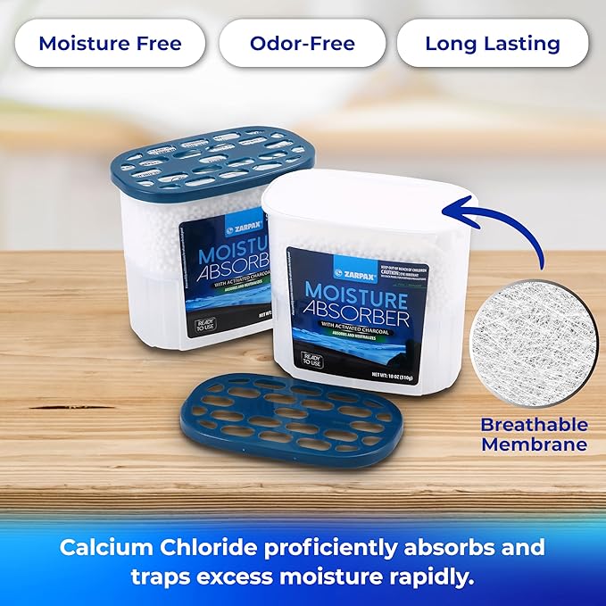 Moisture Absorber Activated Charcoal 18 oz/510g | Removes Moisture, Humidity & - Image 4