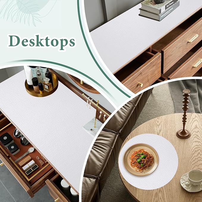 Drawer and Shelf Liner for Kitchen Cabinet: 12 in X 30 Ft Non Slip Waterproof - Image 8