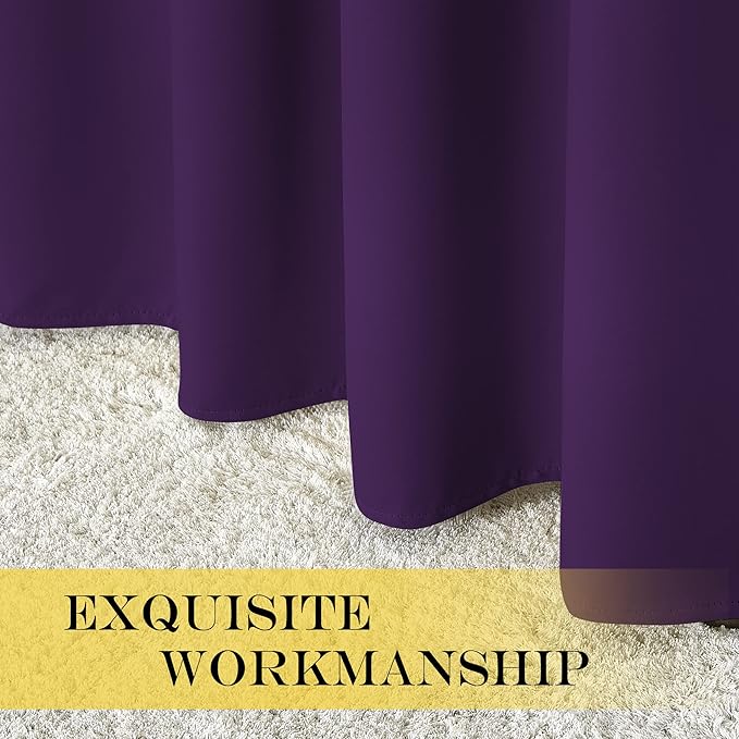 NICETOWN Privacy Room Divider Curtain Thermal Blackout Curtain - Image 5
