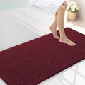 Smiry Luxury Chenille Bathroom Rugs 45x27, Extra Soft and Absorbent Shaggy Bath by Smiry