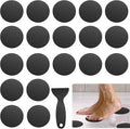 24 PCS Bathtub Non Slip Stickers Black Adhesive Decals Round Shape Anti Slip by Coufce